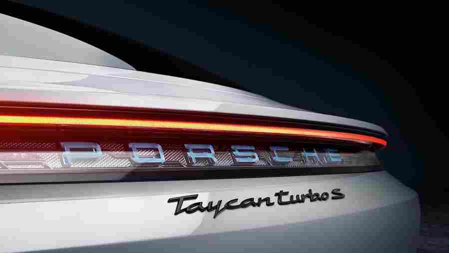 2020 porsche taycan 24 Car A4 Photo Print