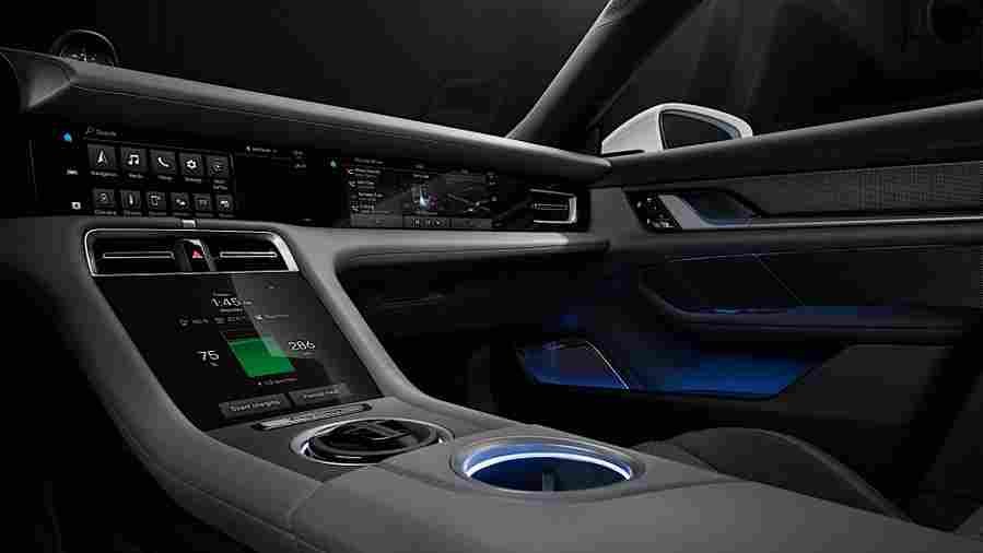 2020 porsche taycan 7 Car A4 Photo Print