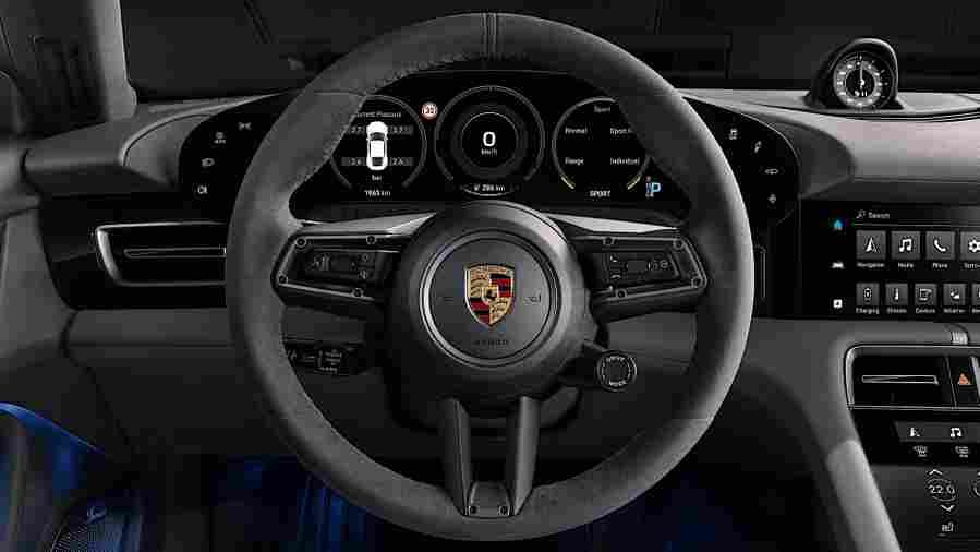 2020 porsche taycan 8 Car A4 Photo Print