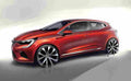 2020 renault clio 7 Car A4 Photo Print