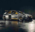 2020 renault clio red hood is a modern renault 5 turbo 10 Car A4 Photo Print