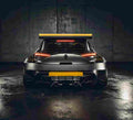 2020 renault clio red hood is a modern renault 5 turbo 6 Car A4 Photo Print