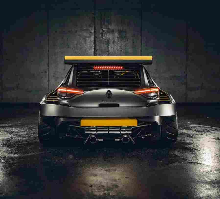 2020 renault clio red hood is a modern renault 5 turbo 6 Car A4 Photo Print