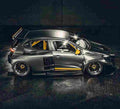 2020 renault clio red hood is a modern renault 5 turbo 9 Car A4 Photo Print