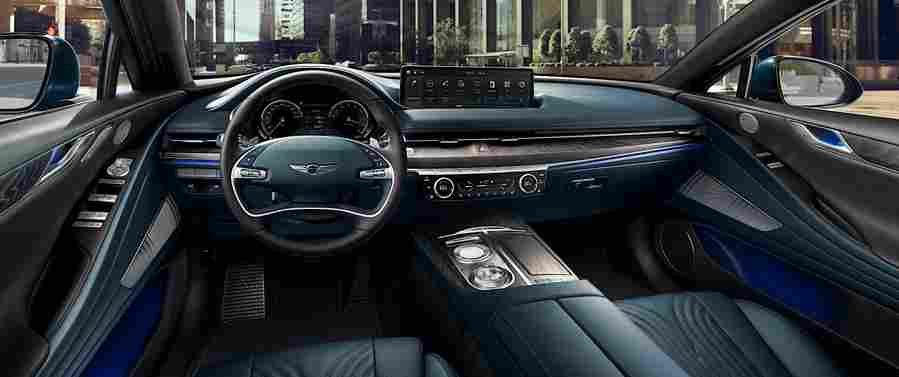 2021 Genesis G80 5 Car A4 Photo Print