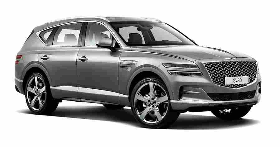 2021 Genesis Gv80 2 Car A4 Photo Print