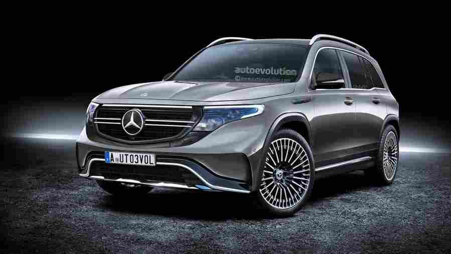 2021 Mercedes Benz Eqb 1 Car A4 Photo Print