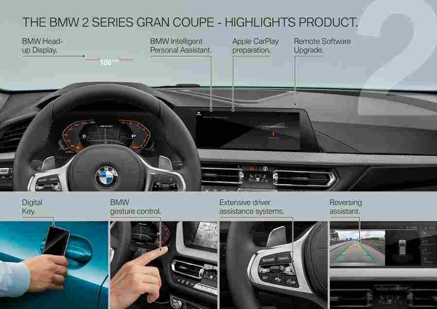 2021 bmw 2 series gran coupe 81 Car A4 Photo Print