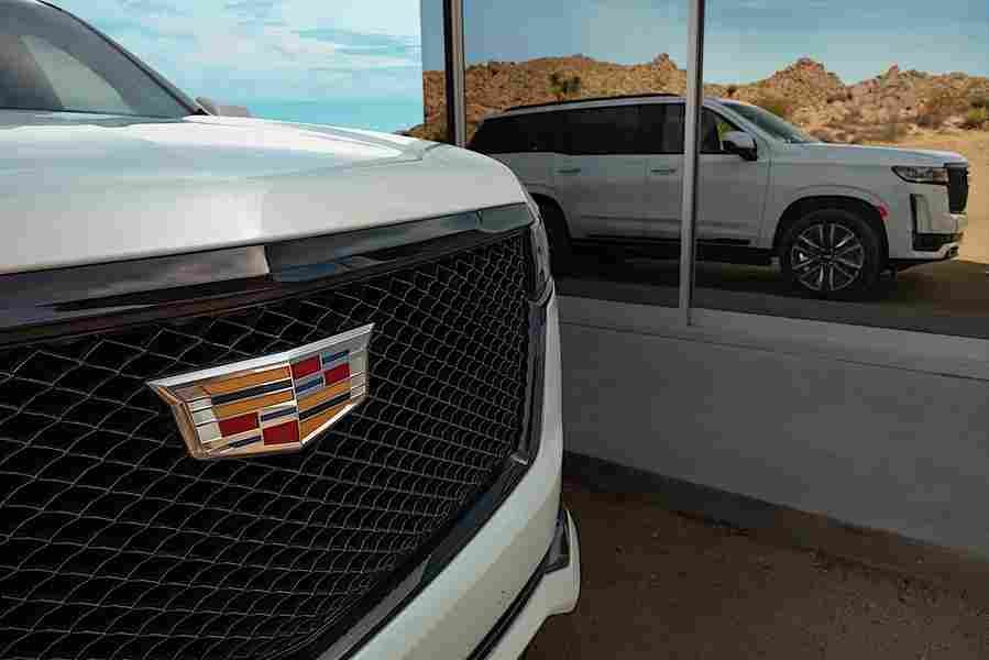 2021 cadillac escalade 50 Car A4 Photo Print