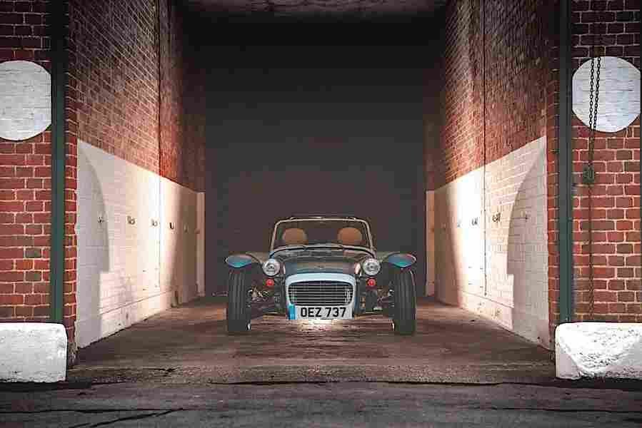 2021 caterham super seven 1600 6 Car A4 Photo Print