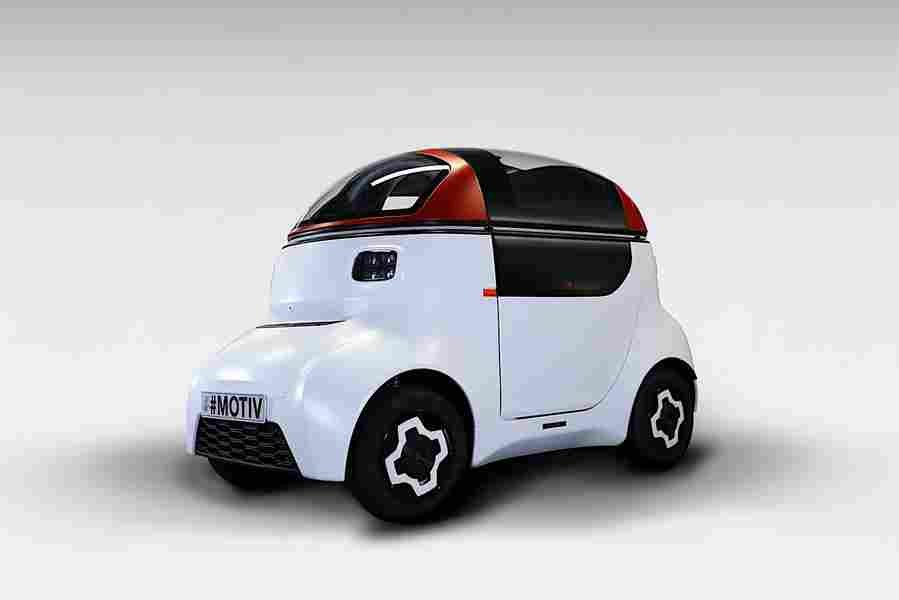 2021 gordon murray motiv 6 Car A4 Photo Print