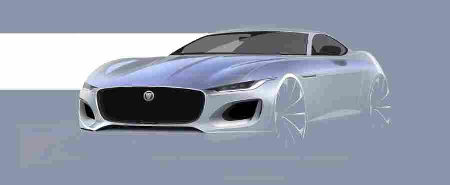 2021 jaguar f type 40 Car A4 Photo Print