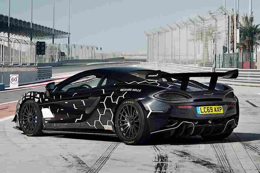 2021 mclaren 620r 4 Car A4 Photo Print