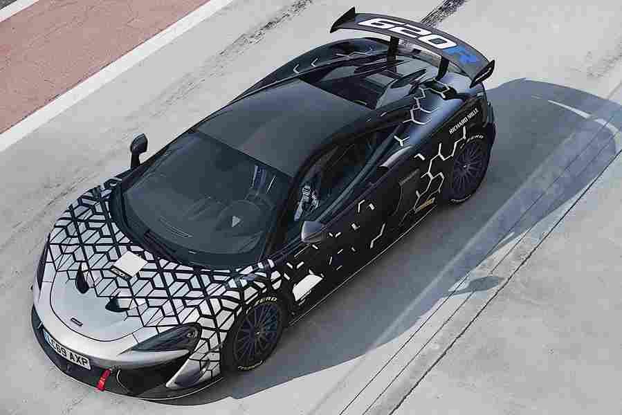 2021 mclaren 620r 6 Car A4 Photo Print
