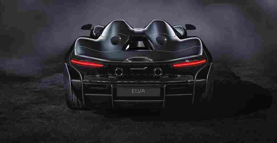 2021 mclaren elva 3 Car A4 Photo Print