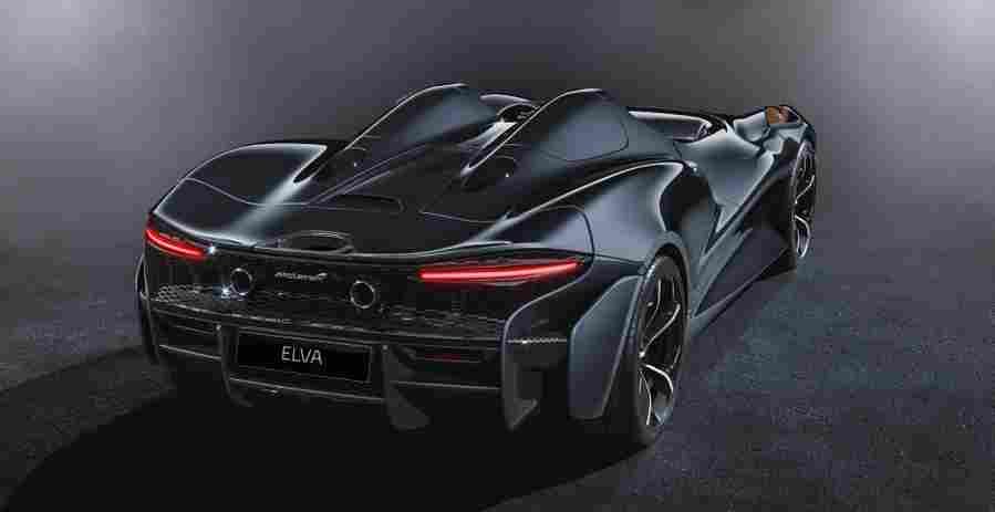 2021 mclaren elva 6 Car A4 Photo Print