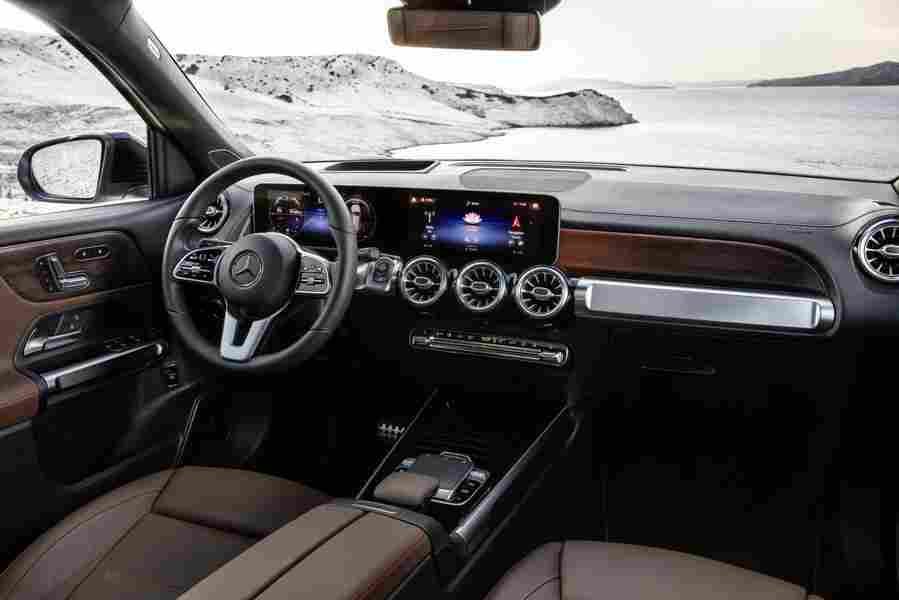 2021 mercedes benz eqb 18 Car A4 Photo Print