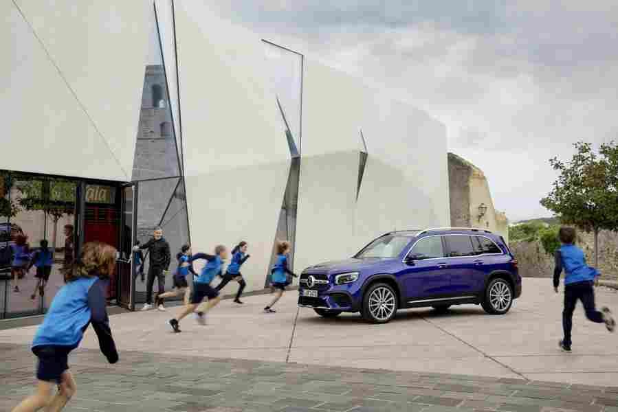 2021 mercedes benz eqb 56 Car A4 Photo Print