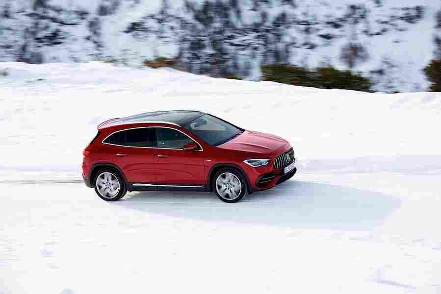 2021 mercedes benz gla 44 Car A4 Photo Print