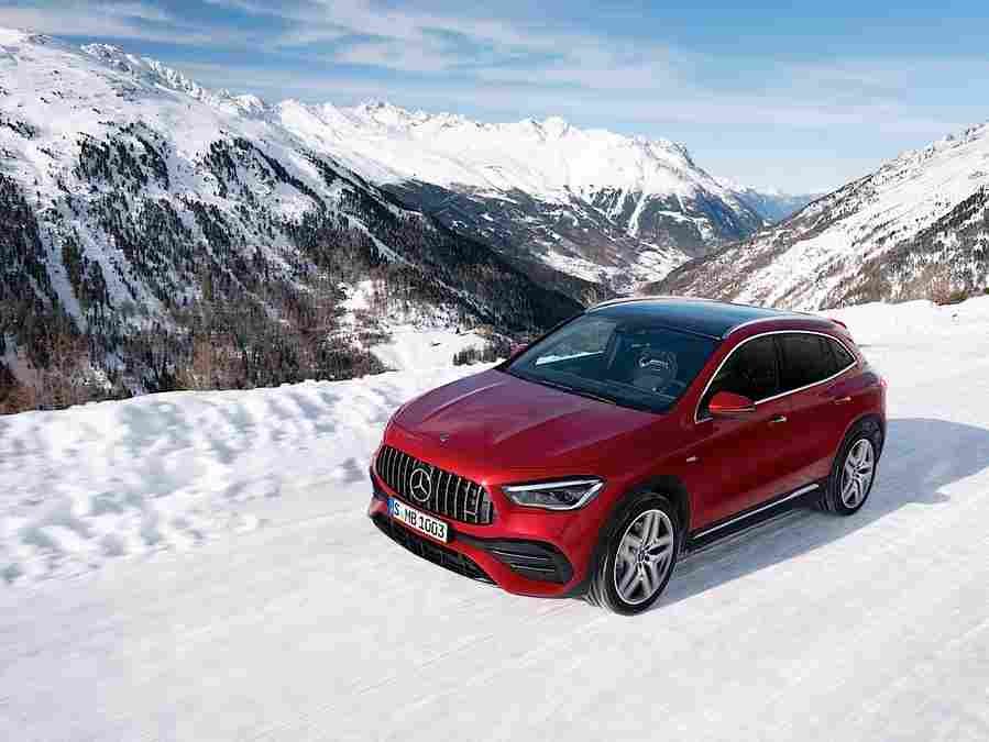 2021 mercedes benz gla 48 Car A4 Photo Print