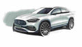 2021 mercedes benz gla 87 Car A4 Photo Print