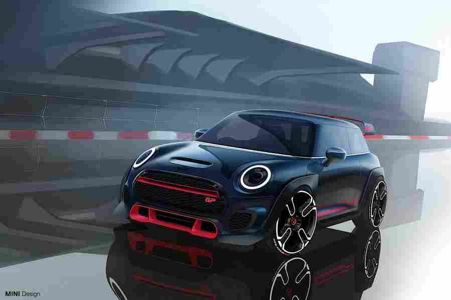 2021 mini john cooper works gp 3 Car A4 Photo Print