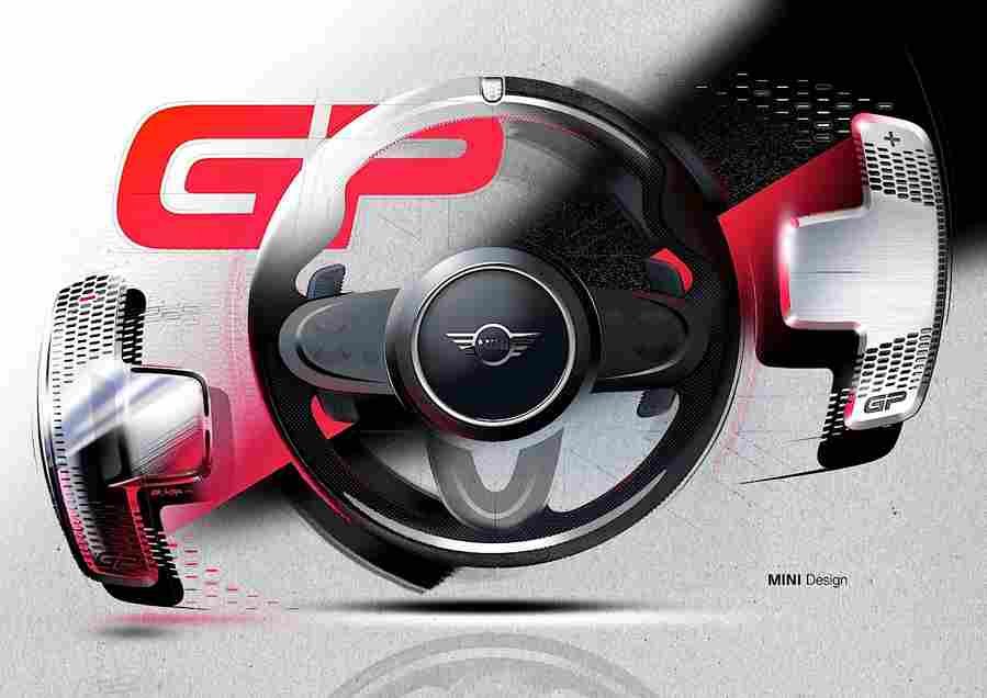 2021 mini john cooper works gp 8 Car A4 Photo Print