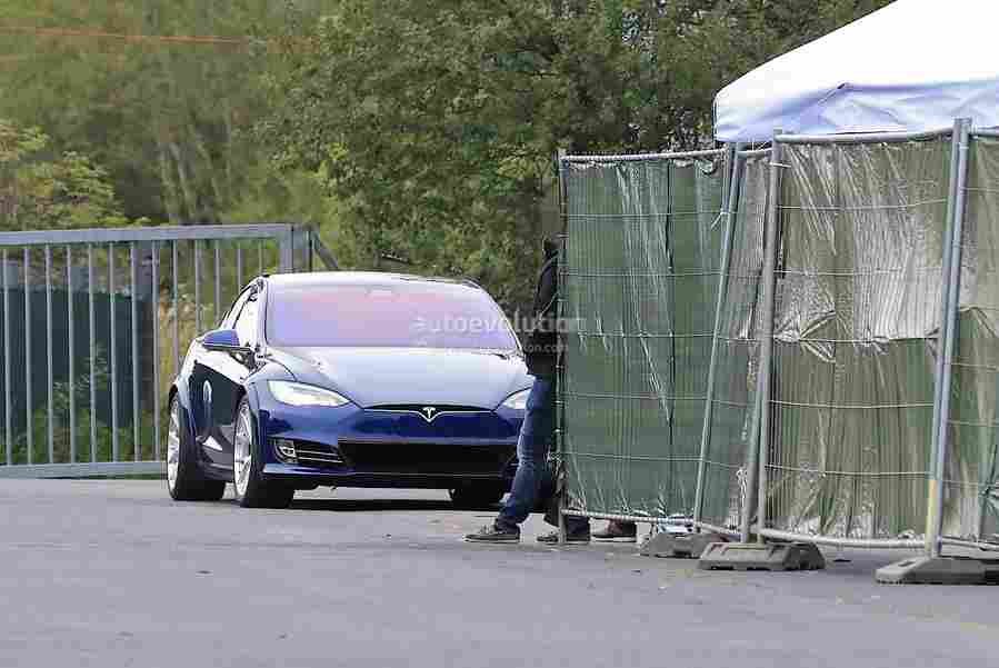 2021 tesla model s plaid mode 14 Car A4 Photo Print