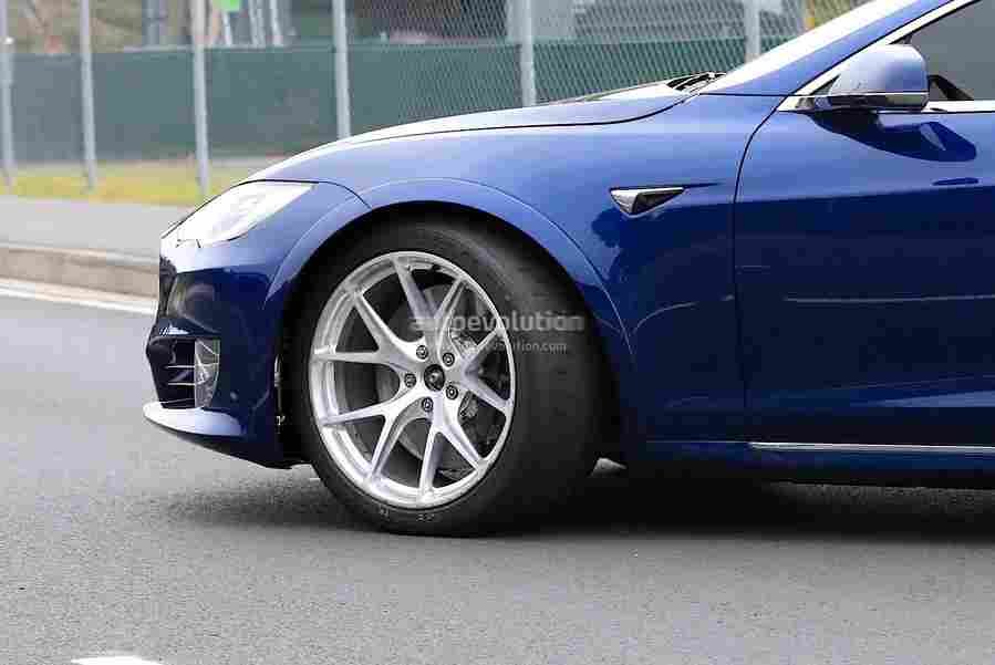 2021 tesla model s plaid mode 19 Car A4 Photo Print