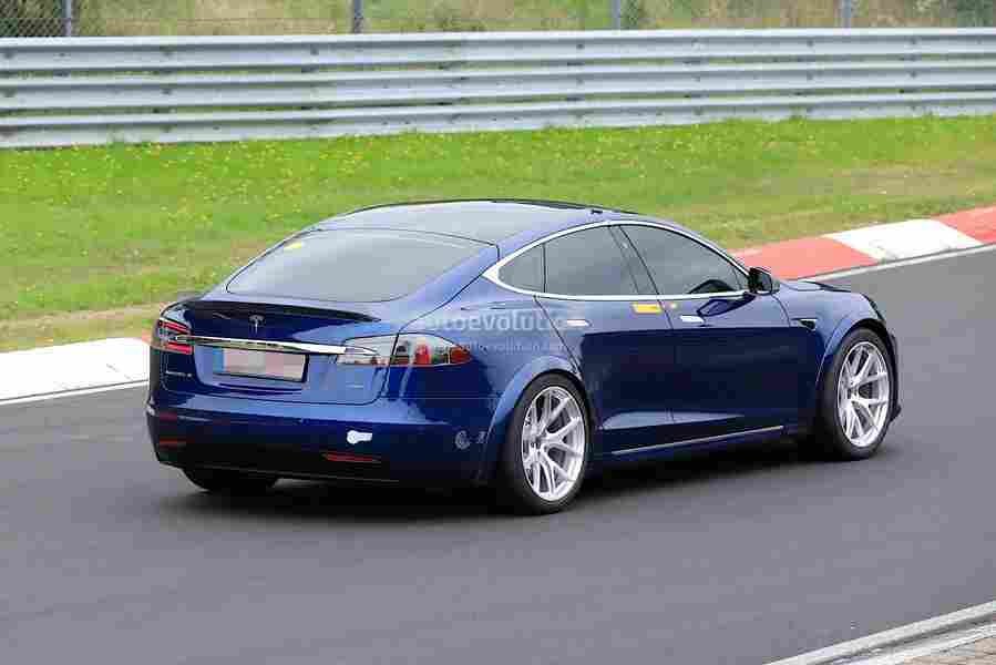 2021 tesla model s plaid mode 27 Car A4 Photo Print