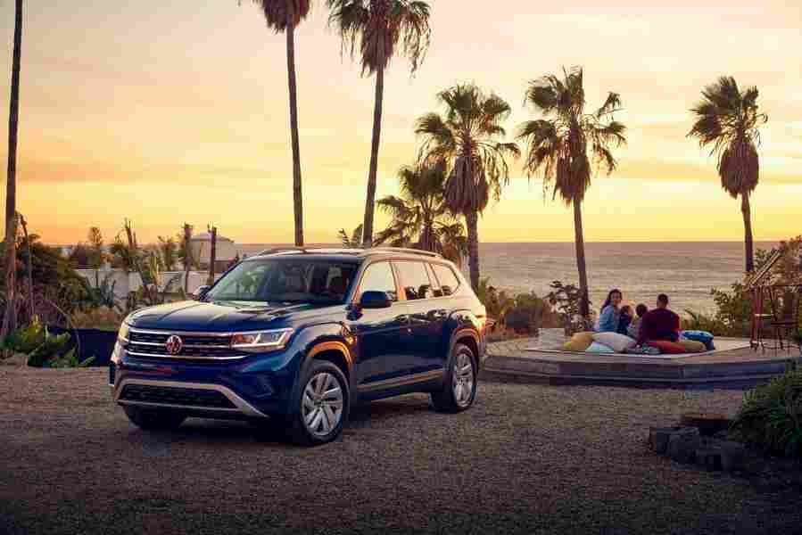 2021 volkswagen atlas 35 Car A4 Photo Print