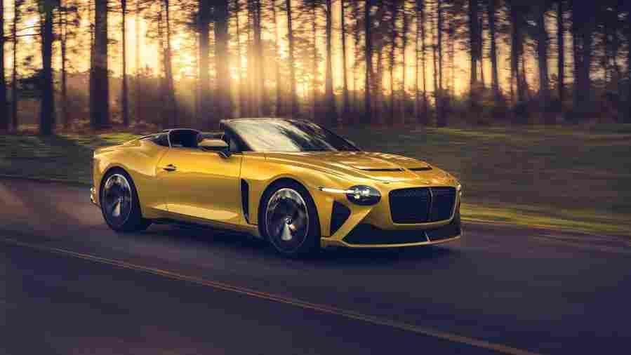 2022 bentley bacalar 24 Car A4 Photo Print