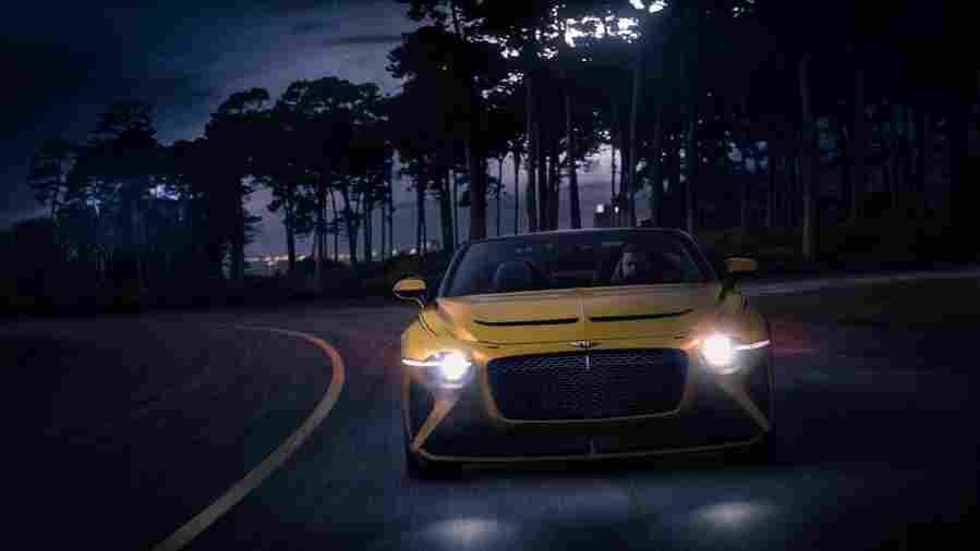2022 bentley bacalar 3 Car A4 Photo Print