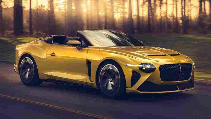 2022 bentley bacalar 4 Car A4 Photo Print