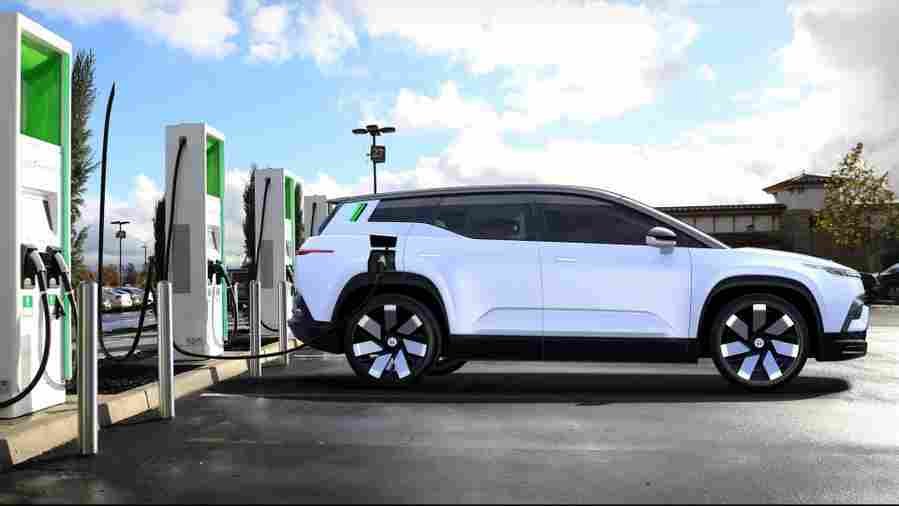 2022 fisker ocean 11 Car A4 Photo Print