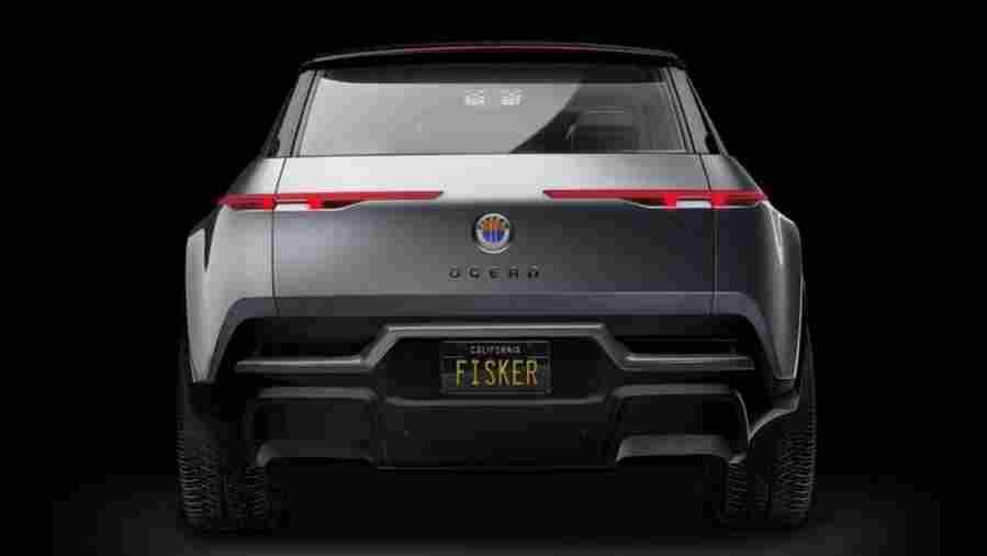 2022 fisker ocean 2 Car A4 Photo Print
