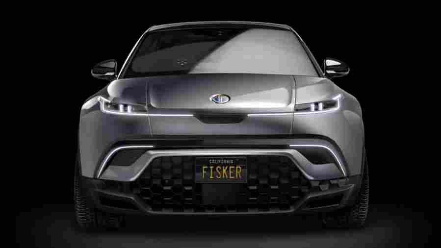 2022 fisker ocean 8 Car A4 Photo Print