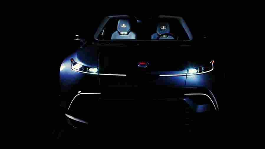 2022 fisker ocean 9 Car A4 Photo Print
