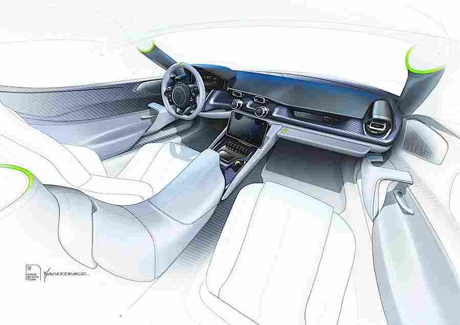 2022 rimac nevera 18 Car A4 Photo Print