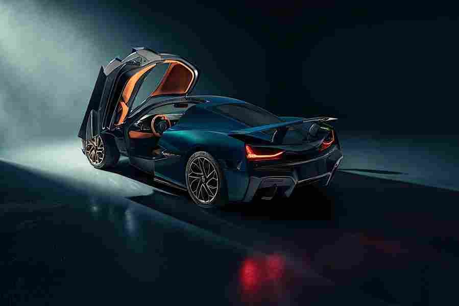 2022 rimac nevera 35 Car A4 Photo Print