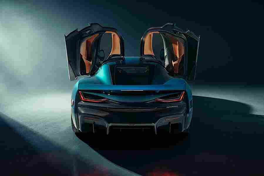 2022 rimac nevera 38 Car A4 Photo Print
