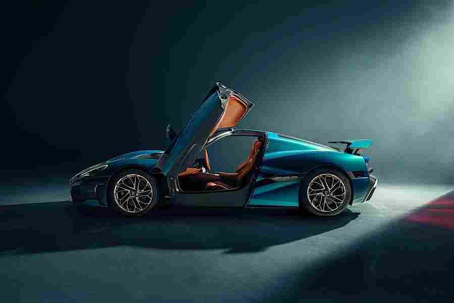 2022 rimac nevera 40 Car A4 Photo Print