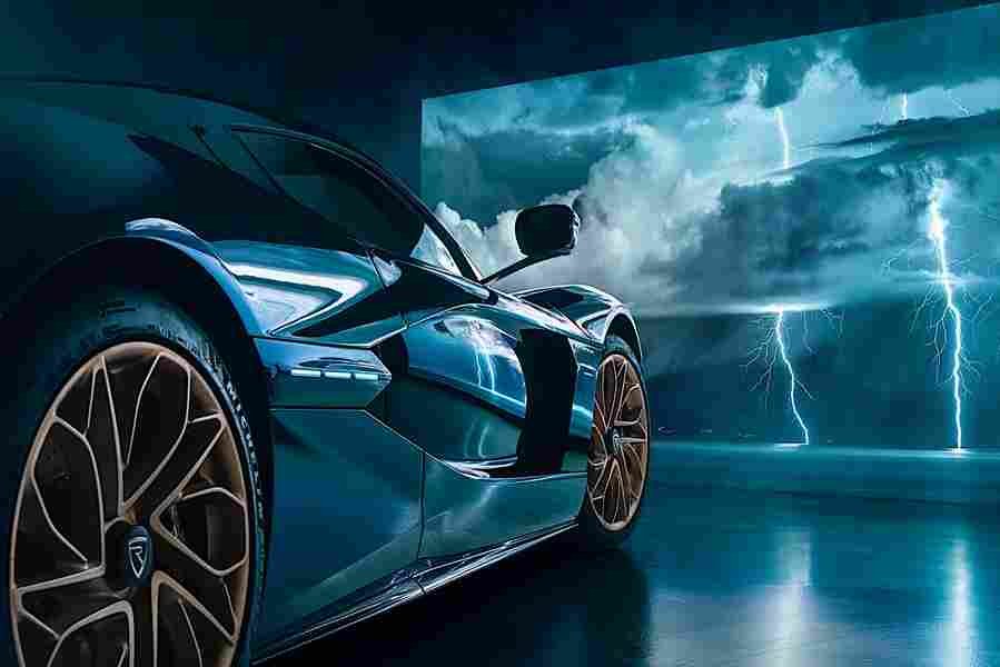 2022 rimac nevera 43 Car A4 Photo Print