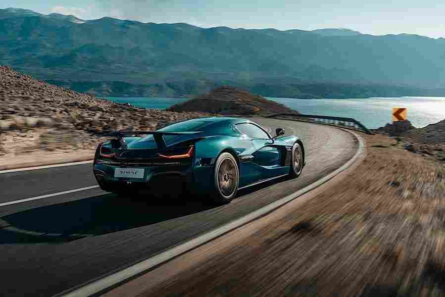 2022 rimac nevera 48 Car A4 Photo Print