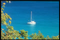 203005 Sailboat At Anchor, St. John A4 Photo Print