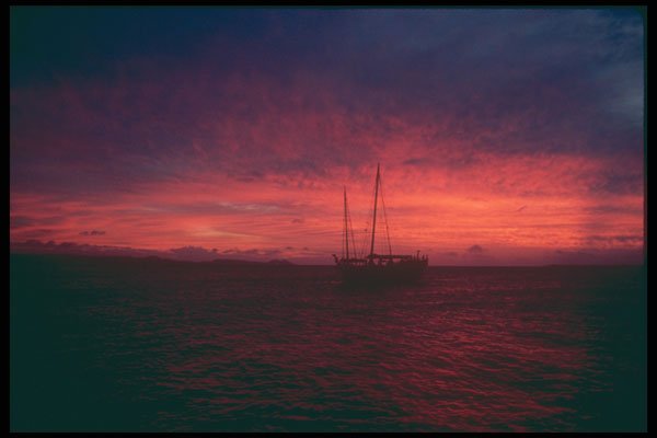 203007 Sunset, St. John A4 Photo Print