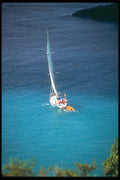 203010 Sailboat, St. John A4 Photo Print