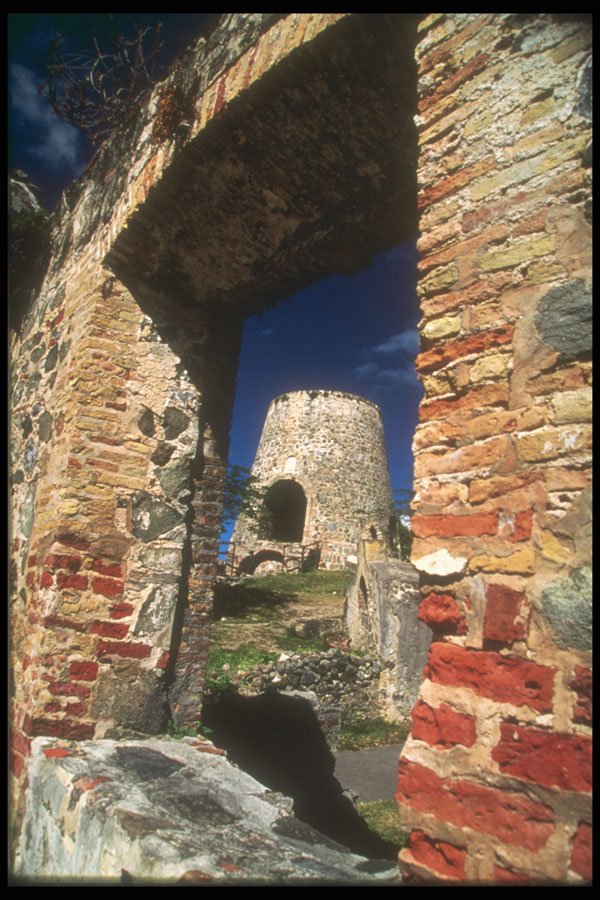 203014 Annenberg Plantation Ruins, St. John A4 Photo Print