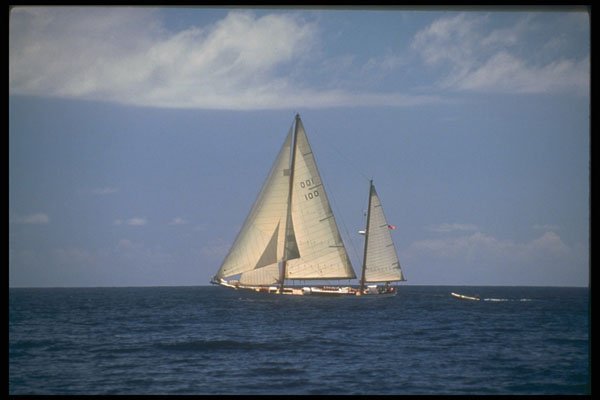 203033 Sailing In The US Virgin Islands A4 Photo Print