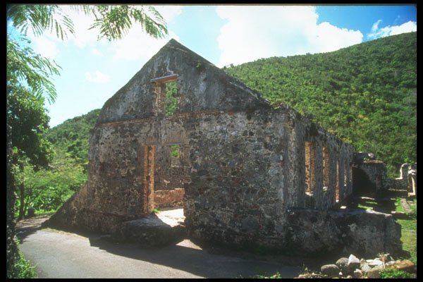 203044 Annenberg Plantation Ruins, St. John A4 Photo Print